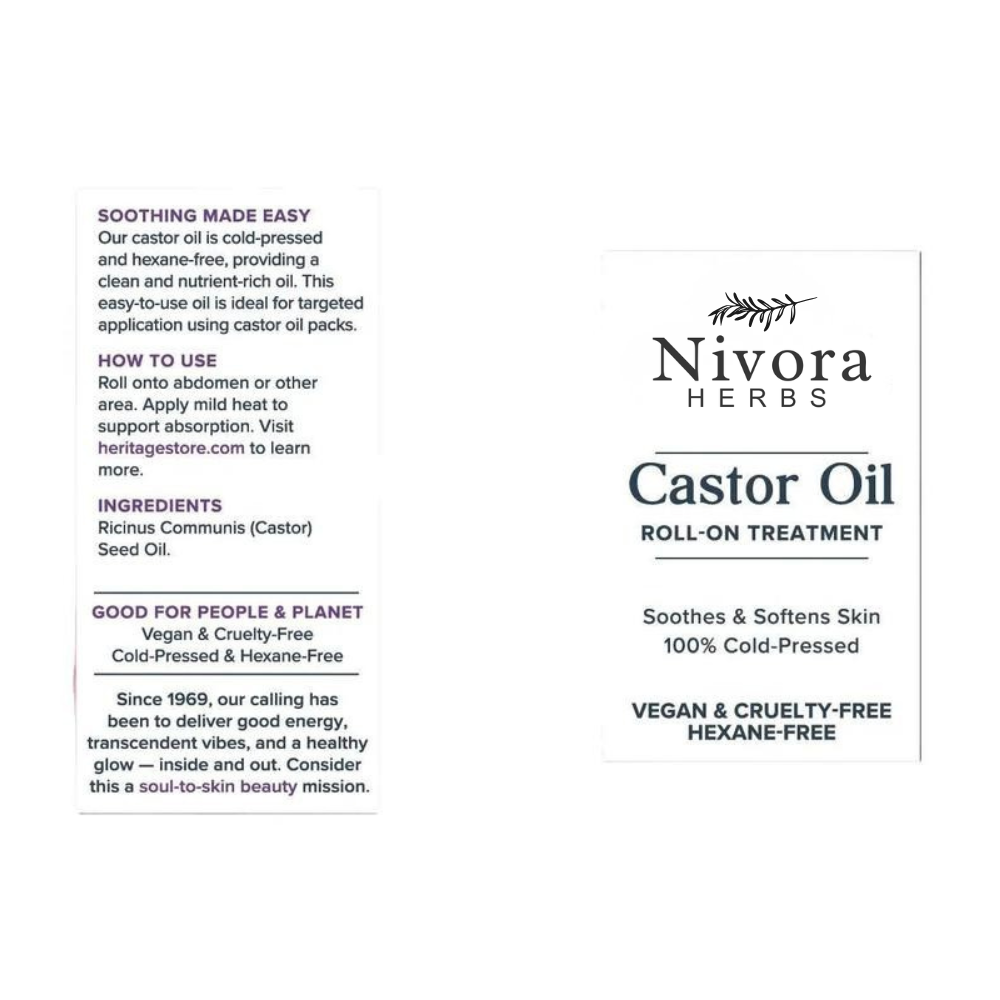 Castor Oil Roll-On Treatment